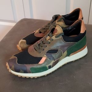 Vintage Greats "Pronto" Camo leather combo sneaker